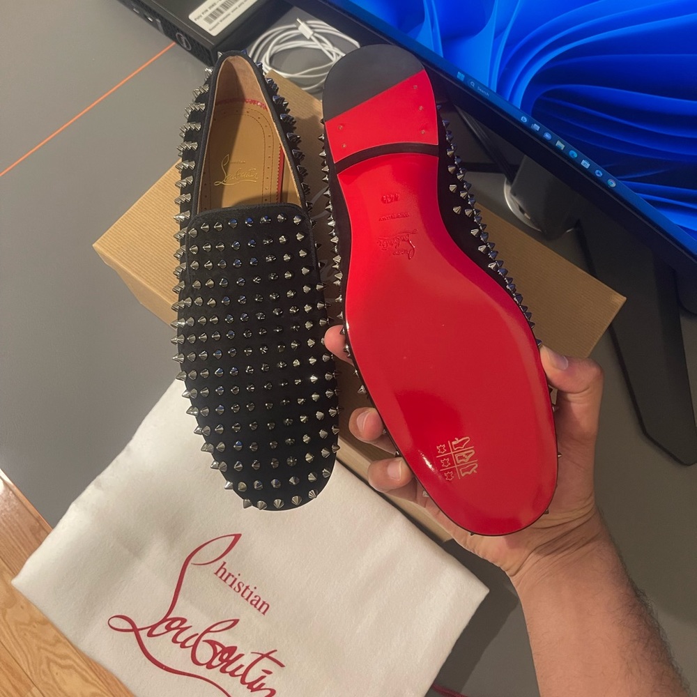Christian Louboutin Rollerboy Spikes Loafers